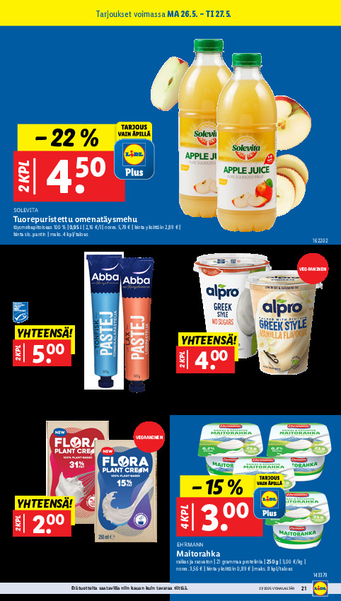 Lidl Koko Suomen tarjoukset sivu 31